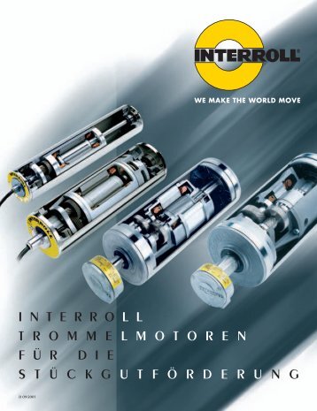 Interroll Trommelmotor 80S - Tyma CZ, s.r.o.