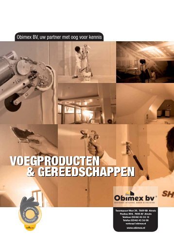 VOEGPRODUCTEN & GEREEDSCHAPPEN - Typisch Obimex