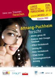 forscht - Technologiezentrum Attnang-Puchheim