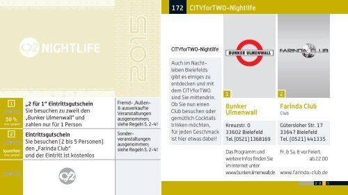 CITYforTWO BIELEFELD | Limitierte Ausgabe 2015