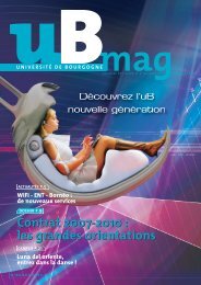 Télécharger uBmag 09 - Université de Bourgogne