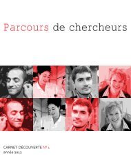 Parcours de chercheur en pdf - Université de Bourgogne