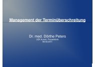 Dr. Peters - Management der Terminüberschreitung - 09-03-2011