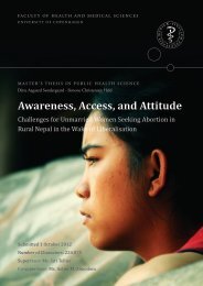 Awareness,)Access,)and)Attitude - U-landsnyt.dk