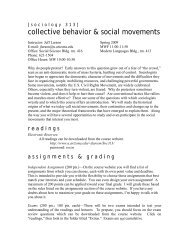 collective behavior & social movements