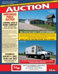 color brochure (PDF) - United Auctioneers & Appraisers