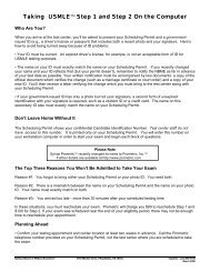 Taking USMLE â¢ Step 1 and Step 2 On the Computer