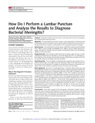 How Do I Perform a Lumbar Puncture and Analyze the Results to ...