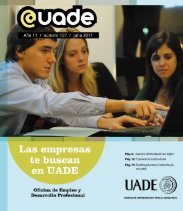 Las empresas te buscan en UADE - Universidad Argentina de la ...