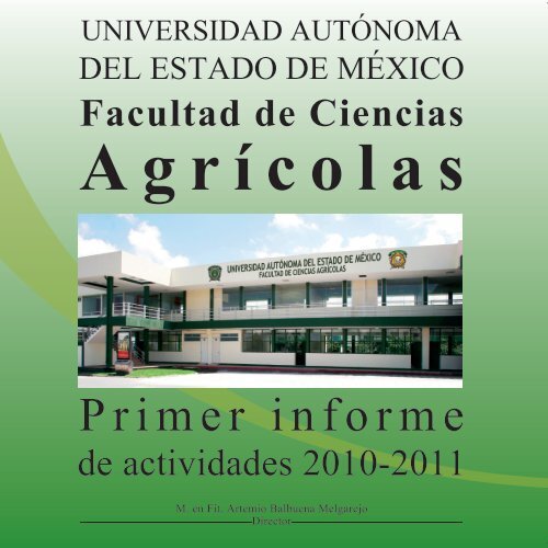 Primer Informe 2011 - Universidad Autónoma del Estado de México