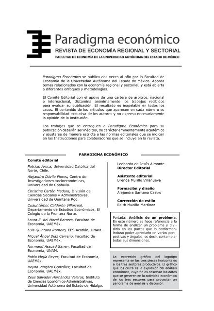 Editorial - Universidad Autónoma del Estado de México