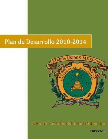 Plan de Desarrollo 2010-2014 - Universidad Autónoma del Estado ...