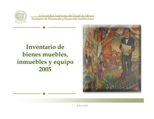 Inventario 2005 - Universidad Autónoma del Estado de México