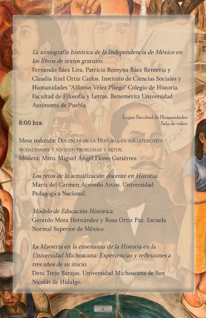 PROGRAMA - Universidad Autónoma del Estado de México