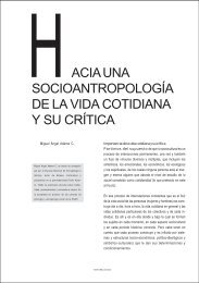 acia una socioantropologÃ­a de la vida cotidiana y su crÃ­tica - UAM