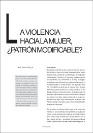 LA VIOLENCIA HACIA LA MUJER, Â¿PATRÃN MODIFICABLE? - UAM