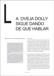 LA OVEJA DOLLY SIGUE DANDO DE QUE HABLAR - UAM