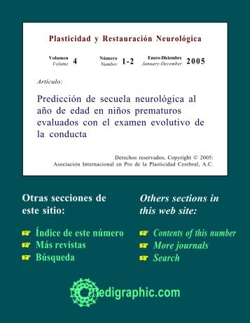 PredicciÃ³n de secuela neurolÃ³gica al aÃ±o de edad ... - edigraphic.com