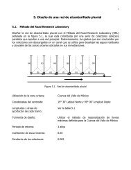 5. DiseÃ±o de una red de alcantarillado pluvial - Uamenlinea.uam.mx