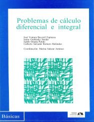 PROBLEMAS DE CALCULO DIFERENCIAL E INTEGRAL