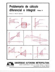 problemario de calculo diferencial e integral. parte ii - Uamenlinea ...