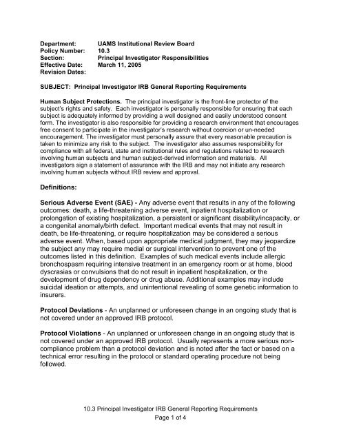 Definitions Serious Adverse Event Sae Any Adverse Event That Definitions Serious Adverse Event Sae Any Adverse Event That