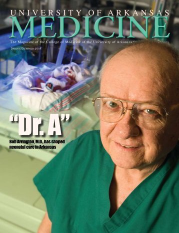 Bob Arrington, M.D., has shaped neonatal care in Arkansas