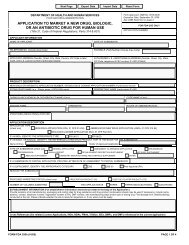 Part 314 Application for FDA Approval to Market a New Drug ...