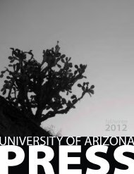 Fall 2012 - The University of Arizona Press