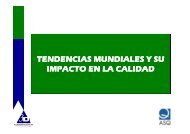 TENDENCIAS MUNDIALES Y SU IMPACTO EN LA CALIDAD