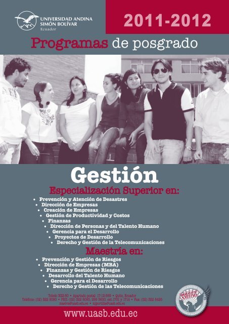 GestiÃ³n - Universidad Andina SimÃ³n BolÃ­var