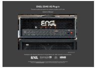 ENGL E646 VS Plug-In Manual - Universal Audio