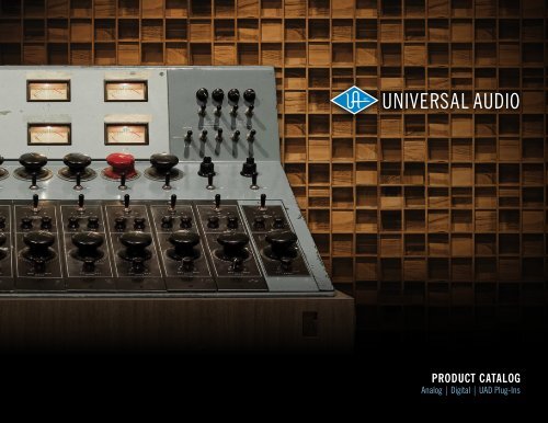 UA Product Catalog.pdf - Universal Audio