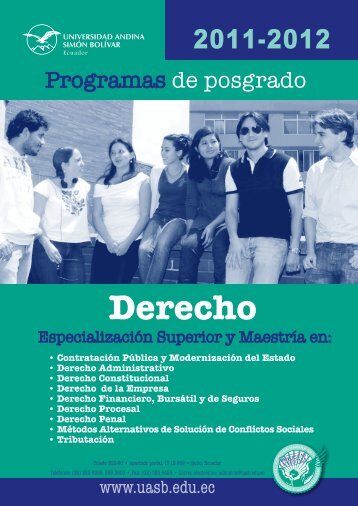 Derecho - Universidad Andina SimÃ³n BolÃ­var