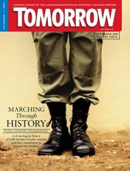 Tomorrow Magazine Veterans Day Special Issue, 2003