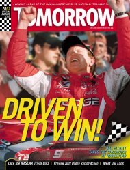 Tomorrow Magazine Special Racing Issue 2002 - UAW-Chrysler.com