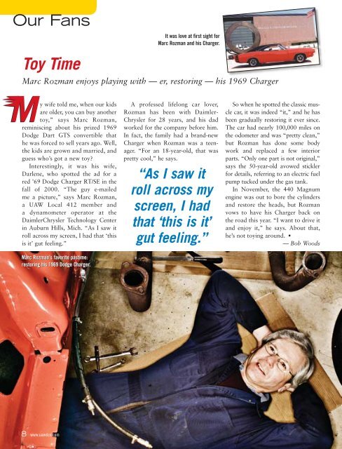 2005 Racing Issue - UAW-Chrysler.com