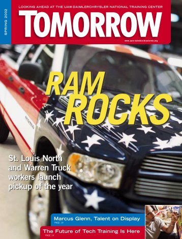 Tomorrow Magazine Spring 2002 - UAW-Chrysler.com