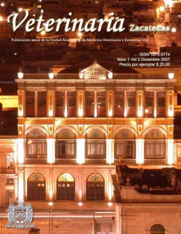 Revista Veterinaria Zacatecas 2007 - Universidad AutÃ³noma de ...