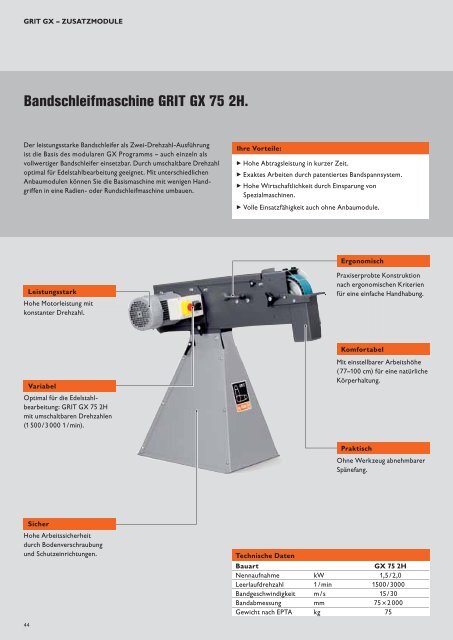 Komplette Edelstahloberflächen bearbeiten mit ... - C. & E. FEIN GmbH