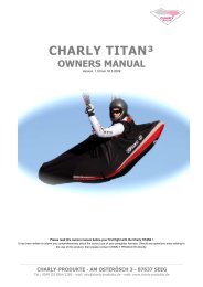 charly titan³ owners manual