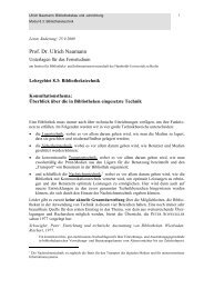 Prof. Dr. Ulrich Naumann - UniversitÃ¤tsbibliothek der Freien ...