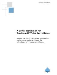 A Better Watchman for Trucking: IP Video Surveillance