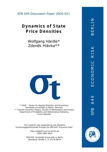 Dynamics of State Price Densities