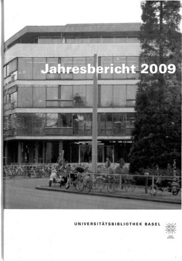 2009 - UniversitÃ¤tsbibliothek Basel - UniversitÃ¤t Basel