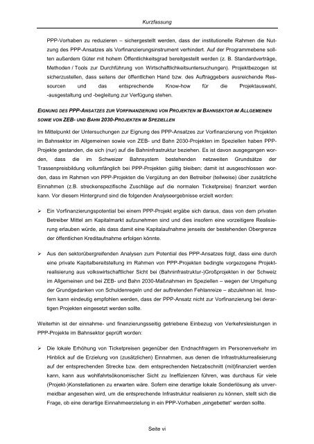 Eignung des PPP-Ansatzes zur Realisierung von Projekten im ...