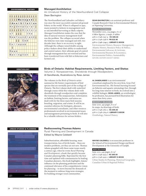 PDF catalog - UBC Press