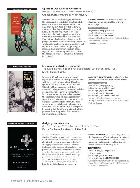PDF catalog - UBC Press