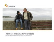 KanCare Training for Providers - Ubhonline.com