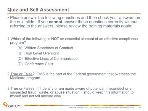 2012 Compliance: Fraud, Waste and Abuse (training - Ubhonline.com